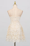 Lace Detail Spaghetti Strap Dress