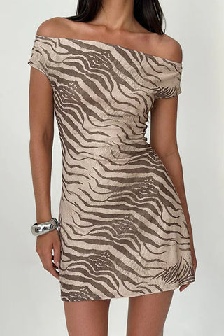 Off-Shoulder Mini Dress