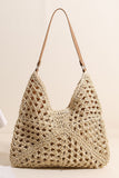 Chic Woven Hobo Bag