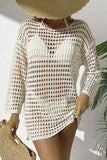 Crochet Open-Knit Cover-Up