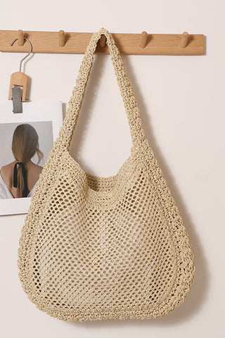 Handwoven Shoulder Tote Bag