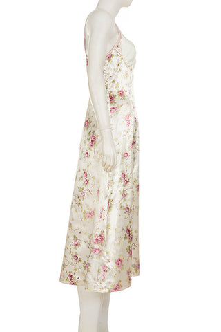 Floral A-Line Slip Dress