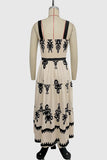 Patterned Casual Maxi Dress