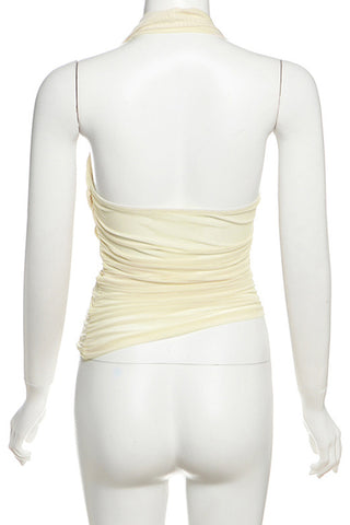 Contemporary Spiral Accent Tank Top