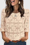 Floral Eyelet Blouse