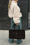 Zip-Up Plush Jacket