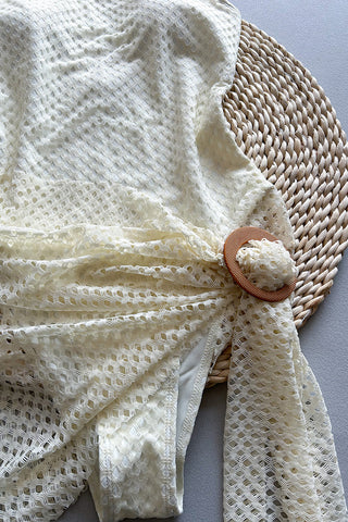 Stylish Crochet Two-Piece Set