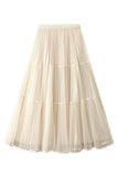 Elegant Layered Maxi Skirt