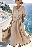 Casual Sleeveless A-Line Dress