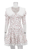 Floral Puff Sleeve Dress