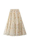 Floral Print Skirt