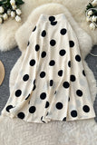 Polka Dot Maxi Skirt