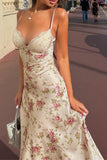 Floral Print Slip Dress
