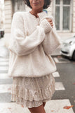 Chic Layered Mini Skirt with Ruffles
