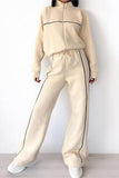 Stylish Two-Piece Track Suit Set