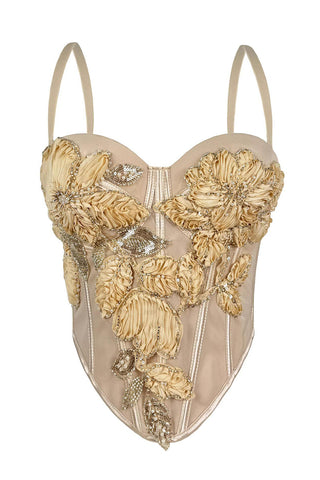 Embellished Floral Camisole Top