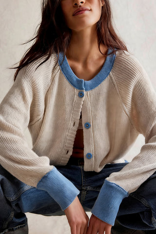 Classic Button-Front Cardigan