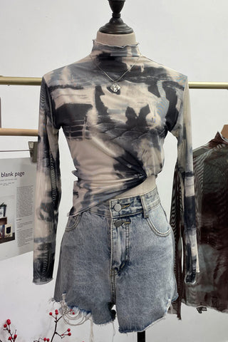 Print Long Sleeve T-Shirt