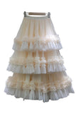 Tiered Ruffle Skirt