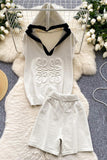 Hoodie-Top Short Set