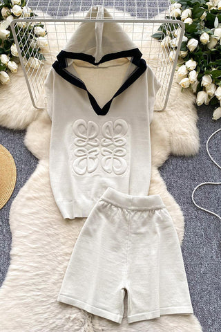 Hoodie-Top Short Set