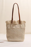 Elegant Crochet Tote Bag