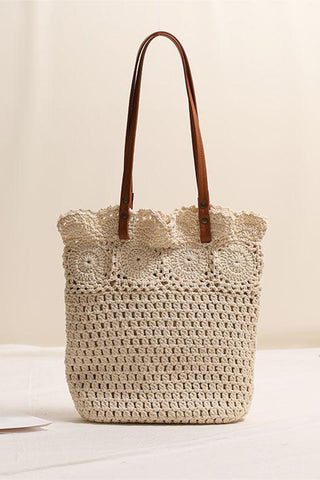 Elegant Crochet Tote Bag