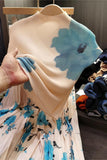 Floral Pleated Skirt Set