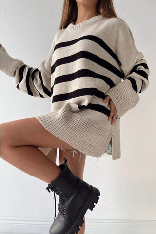 Striped Oversized Sweater