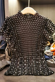 Ruffled Polka Dot T-Shirt