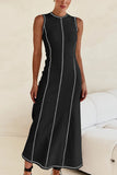 Sleeveless Long Casual Dress