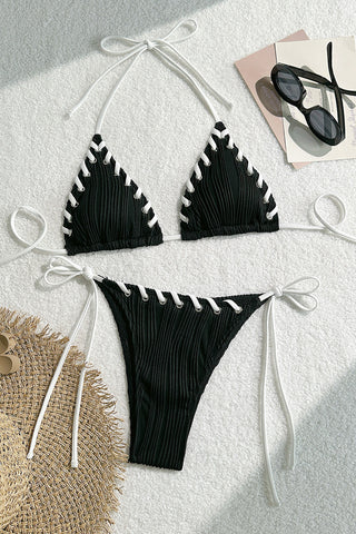 Sexy Solid Bikini Set