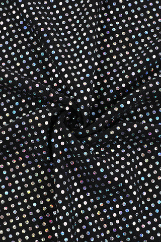 Sparkling Halter Mini Dress