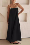 Sleeveless Maxi Casual Dress