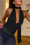 Stylish Halter Tank Top