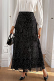 Polka Dot Maxi Skirt