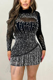 Embellished Night Out Mini Dress