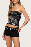 Embellished Strapless Camisole