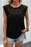 Lace Detail Sleeveless Top