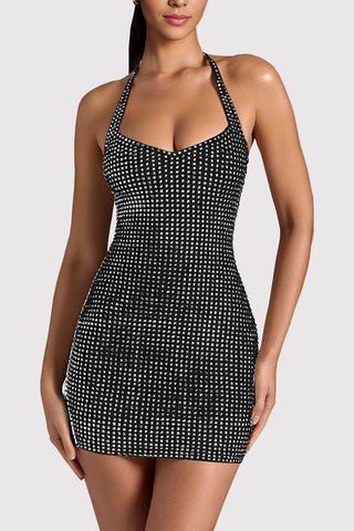 Halter-Neck Mini Dress