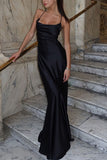 Strappy Back Evening Gown