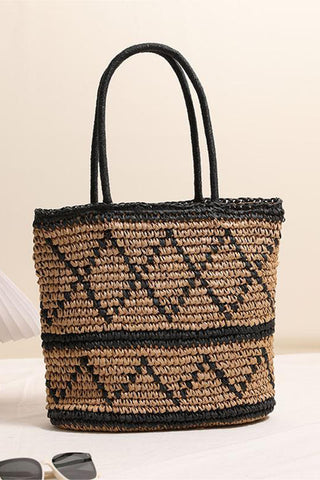 Chic Woven Tote Bag