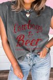 Graphic Sleeveless Tank