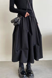 Contemporary Midi Skirt with Accents