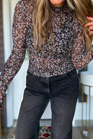 Floral Long Sleeve T-Shirt