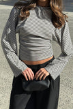 Classic Striped Long Sleeve T-Shirt