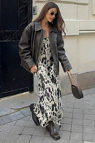 Effortless Printed Maxi Dress