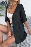 Versatile Open-Front Knit Cardigan