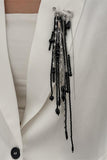 Elegant Multi-Layered Charm Brooch