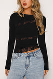 Elegant Lace-Trimmed Long Sleeve Blouse